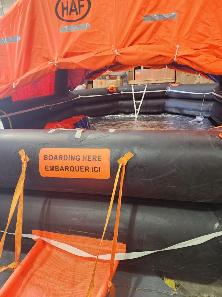 Offshore CAT1 (>24HR) ISO HAF 4Person Liferaft – NEW STOCK JUST LANDED ...