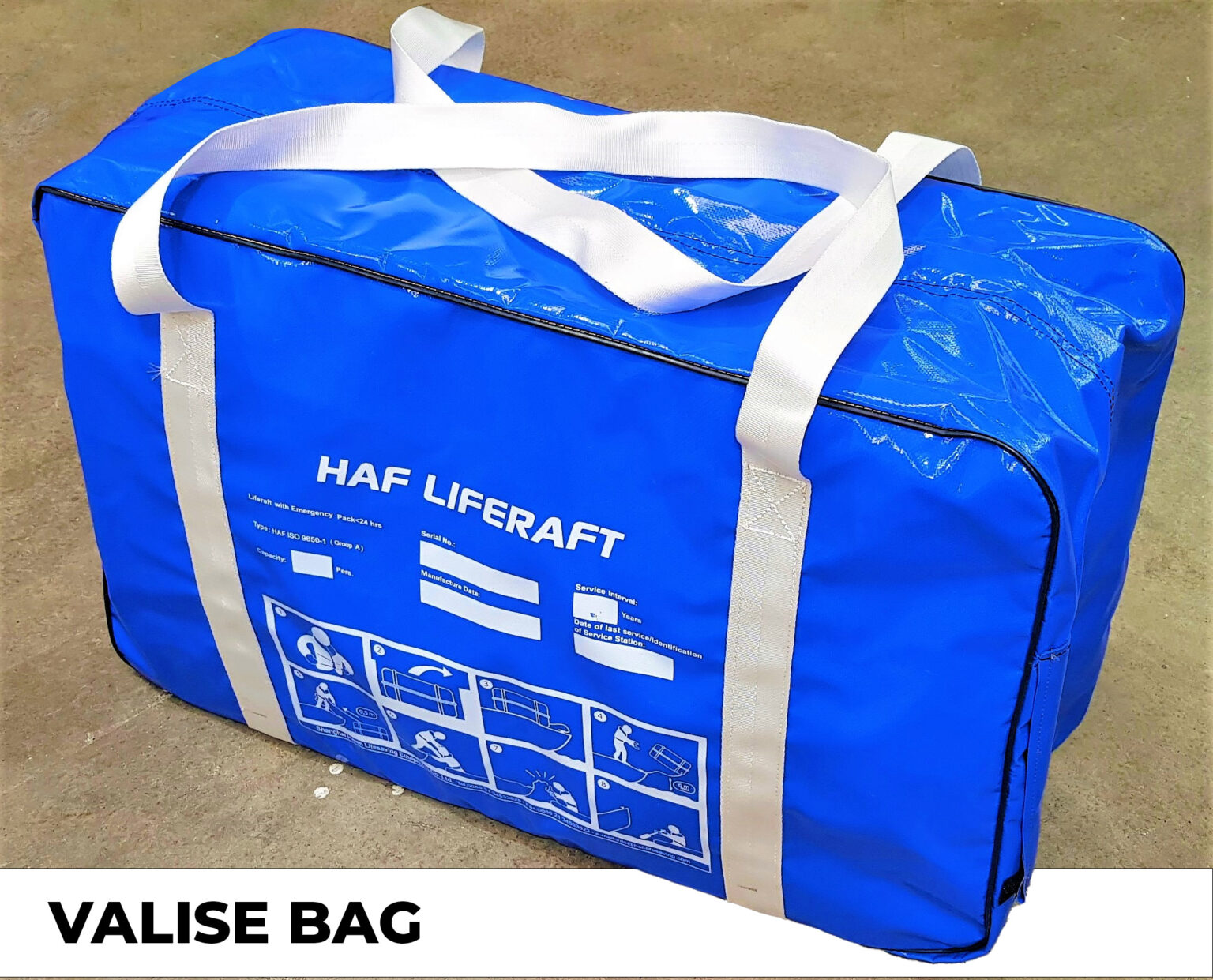 HAF 4 Person CAT1 ISO Offshore Liferaft — Over 24 Hours - Liferafts ...